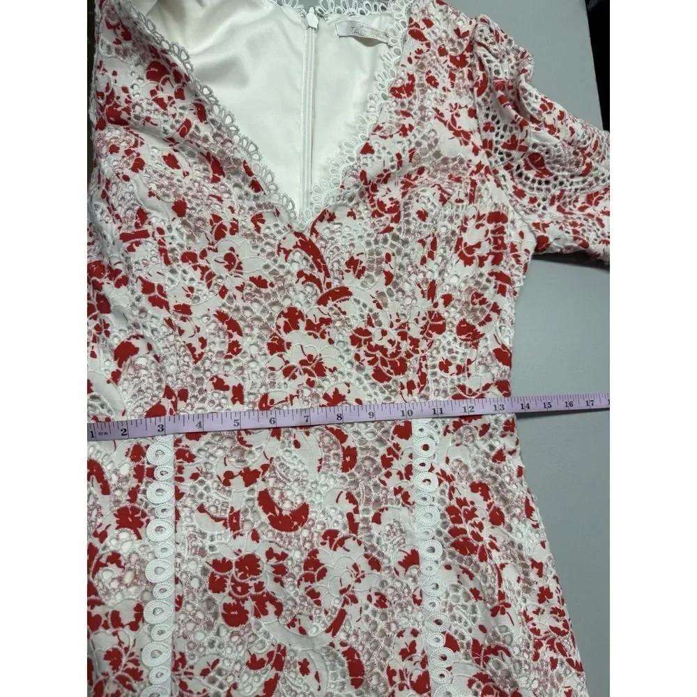 La Maison Talulah Dance & Romance Lacey Eyelet Mini Dress Cottagecore. Sz M